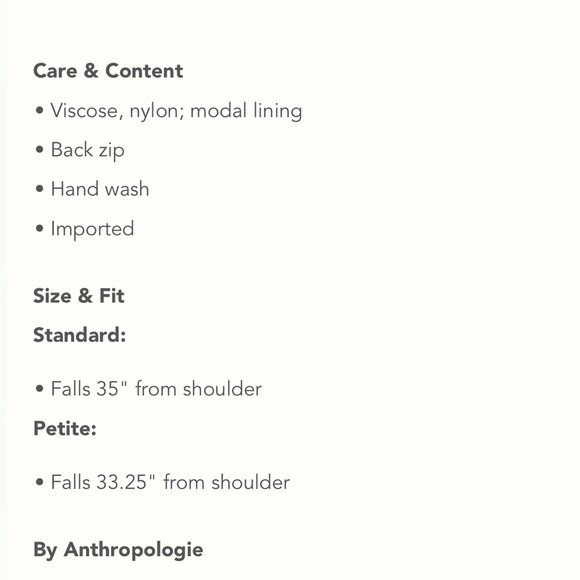 ANTHROPOLOGIE NWT EMBELLISHED VELVET DRESS π - Picture 7 of 7